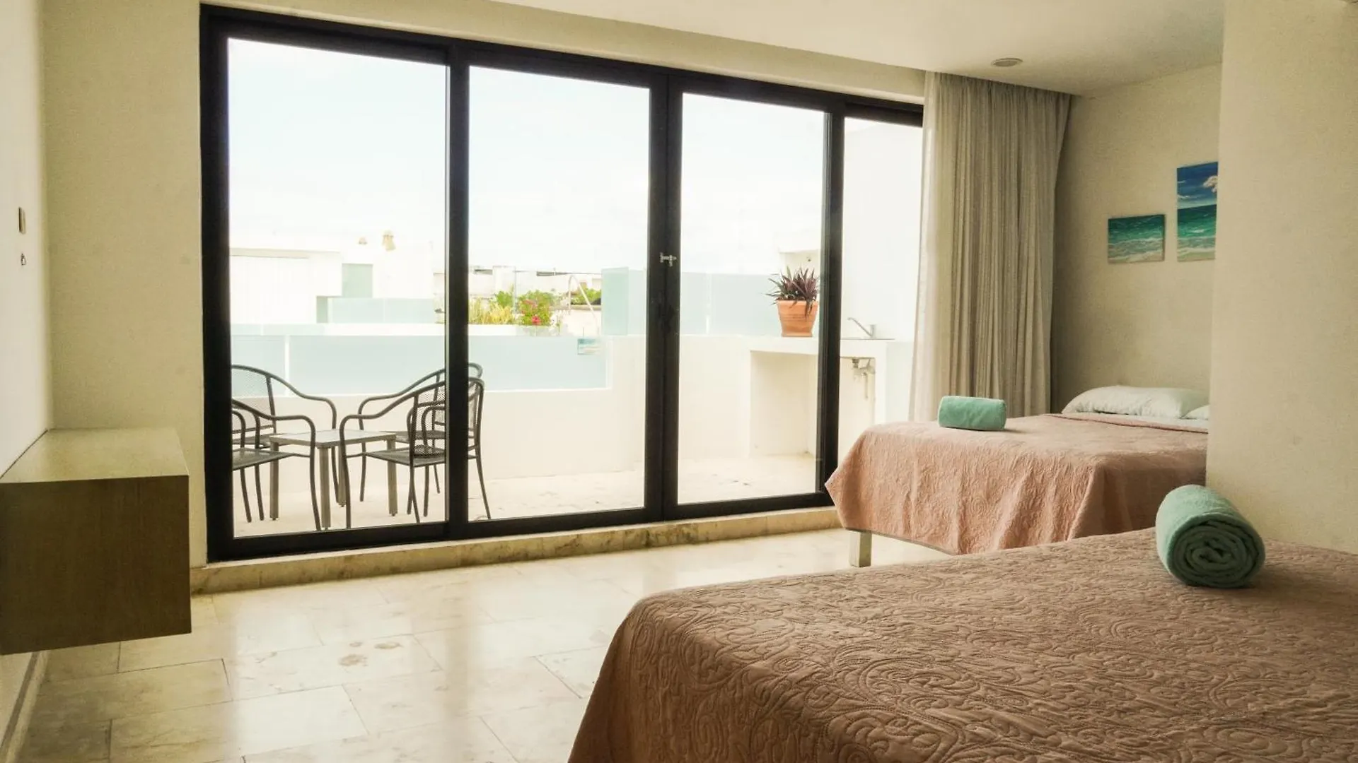 Апартаменты Penthouse Zona Centro Quinta Av 2Bd,2 Bt Плая-дель-Кармен 0*,  Мексика